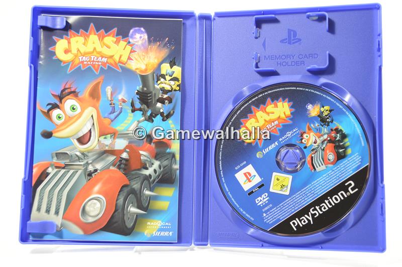 Jeu PS2 Crash Tag Team Racing - Version Complète, Bon état, Jeu De Course Et D'action, Sorti En 2005